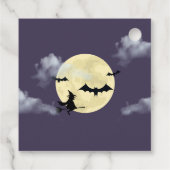 Horrors nacht leuke Halloween feestuitnodigingen Bedankjes Labels (Achterkant)