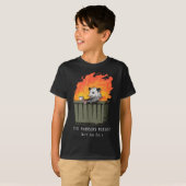 Horrors Persist So Do I Funny Ssum Meme Trash Dump T-shirt (Voorkant volledig)