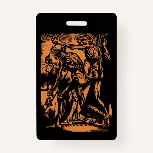 Horrors Van Dode Mijnwerkers Voor Halloween Badge (Voorkant)