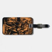 Horrors Van Dode Mijnwerkers Voor Halloween Bagagelabel (Achterkant horizontaal)