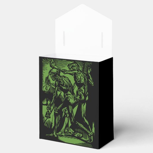 Horrors Van Dode Mijnwerkers Voor Halloween Bedankdoosjes (Geopend)