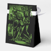 Horrors Van Dode Mijnwerkers Voor Halloween Bedankdoosjes (Achterkant)