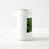 Horrors Van Dode Mijnwerkers Voor Halloween Bierpul (Voorkant links)