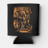 Horrors Van Dode Mijnwerkers Voor Halloween Blikjeskoeler (Voorkant)