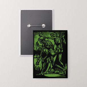 Horrors Van Dode Mijnwerkers Voor Halloween Button