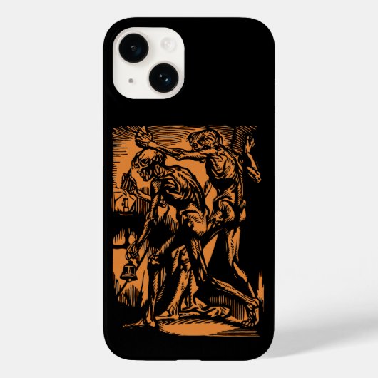 Horrors Van Dode Mijnwerkers Voor Halloween Case-Mate iPhone Case (Achterkant)