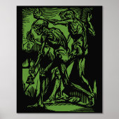 Horrors Van Dode Mijnwerkers Voor Halloween Folie Afdrukken (Voorkant)