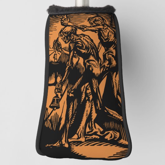 Horrors Van Dode Mijnwerkers Voor Halloween Golfheadcover (Draai 90)