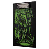 Horrors Van Dode Mijnwerkers Voor Halloween Klembord (Links)