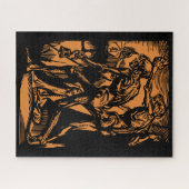 Horrors Van Dode Mijnwerkers Voor Halloween Legpuzzel (Horizontaal)