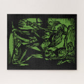 Horrors Van Dode Mijnwerkers Voor Halloween Legpuzzel (Horizontaal)