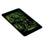 Horrors Van Dode Mijnwerkers Voor Halloween Magneet (Rechterzijde)