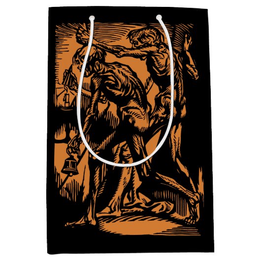 Horrors Van Dode Mijnwerkers Voor Halloween Medium Cadeauzakje (Voorkant)