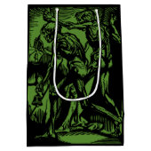 Horrors Van Dode Mijnwerkers Voor Halloween Medium Cadeauzakje (Achterkant)