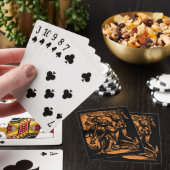 Horrors Van Dode Mijnwerkers Voor Halloween Pokerkaarten (Insitu)
