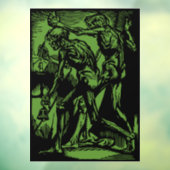 Horrors Van Dode Mijnwerkers Voor Halloween Raamsticker (Vel 3)