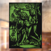 Horrors Van Dode Mijnwerkers Voor Halloween Raamsticker (Vel 2)