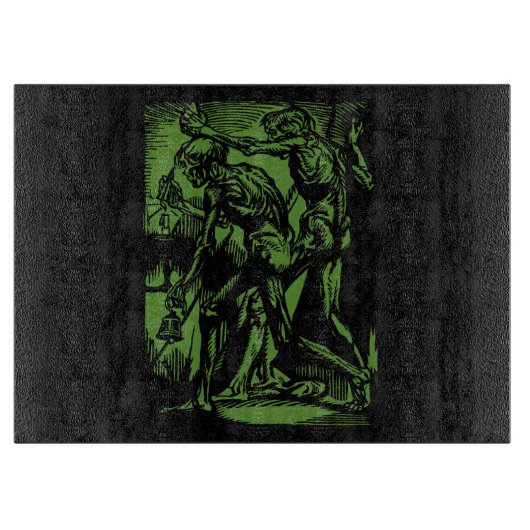 Horrors Van Dode Mijnwerkers Voor Halloween Snijplank (Voorkant)