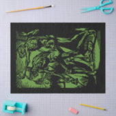 Horrors Van Dode Mijnwerkers Voor Halloween Tissuepapier (Craft)