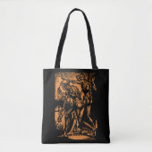 Horrors Van Dode Mijnwerkers Voor Halloween Tote Bag (Voorkant)