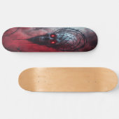 Horrorsfeer Schedel Persoonlijk Skateboard (Horizontaal)