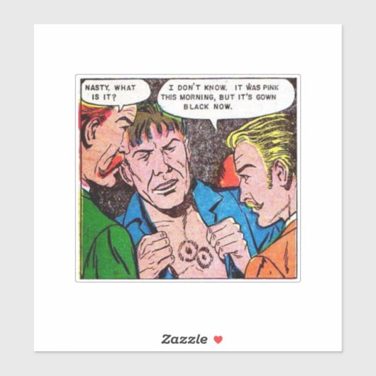  horrorstrips | Noordelijke  strips 18 Sticker (Vel)