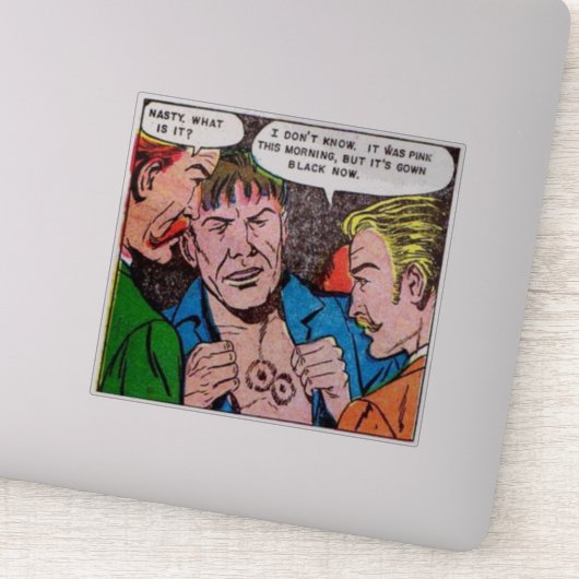  horrorstrips | Noordelijke  strips 18 Sticker (Detail)