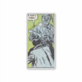  horrorstrips | Noordelijke  strips 1 Sticker (Voorkant)