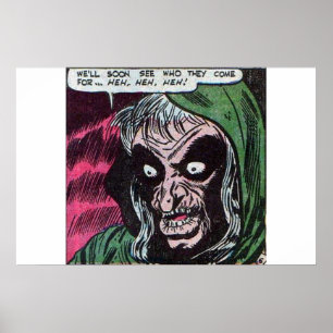  horrorstrips   Noordelijke  strips 40 s Poster