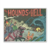  horrorstrips | Noordelijke  strips 7 Sticker (Voorkant)