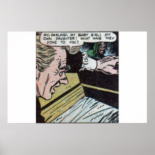  horrorstrips   Noordelijke  strips 80 s Poster