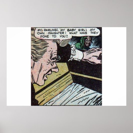  horrorstrips | Noordelijke  strips 80 s Poster (Voorkant)