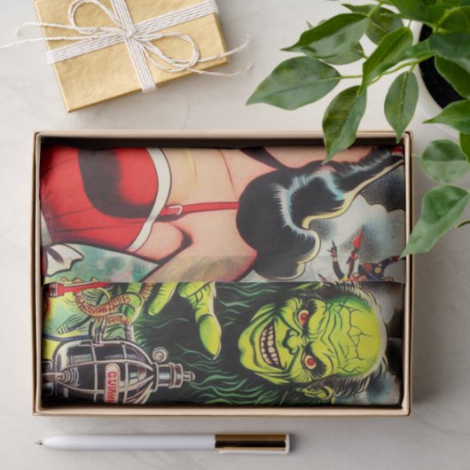  horrorstrips tissuepapier (Geschenk)