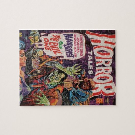 horrortalmen 4 legpuzzel (Horizontaal)