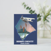 Horry County South Carolina Briefkaart (Staand voorkant)