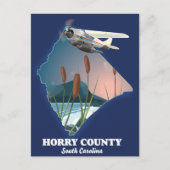Horry County South Carolina Briefkaart (Voorkant)