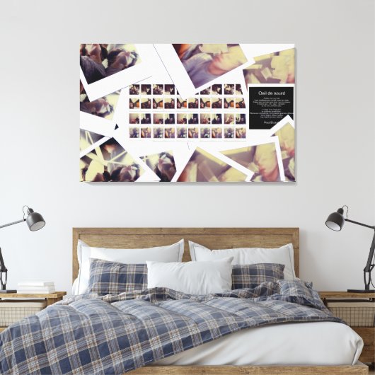 Hors-Portrait Self-portret Canvas (Insitu (Slaapkamer))