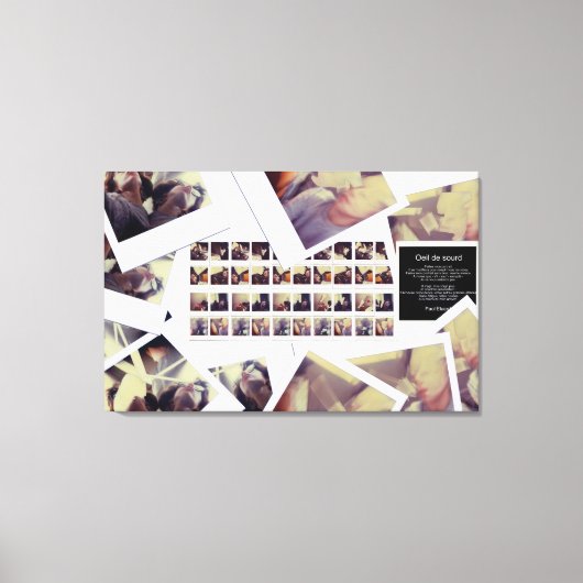 Hors-Portrait Self-portret Canvas (Voorkant)