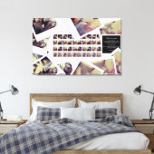 Hors-Portrait Self-portret Canvas Afdruk (Insitu (Slaapkamer))