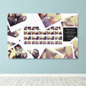 Hors-Portrait Self-portret Canvas Afdruk (Insitu (Houten vloer))