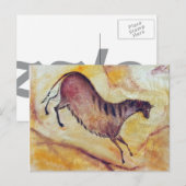 Horse a la Altamira Briefkaart (Voorkant / Achterkant)