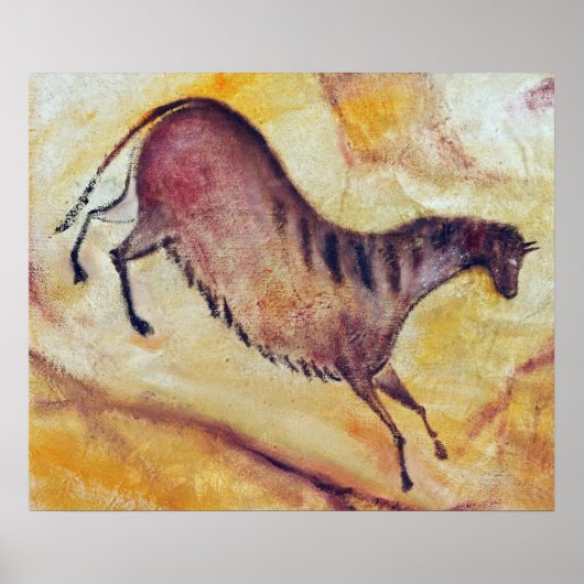 Horse a la Altamira Poster (Voorkant)