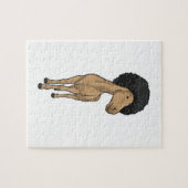 Horse Afro Legpuzzel (Horizontaal)