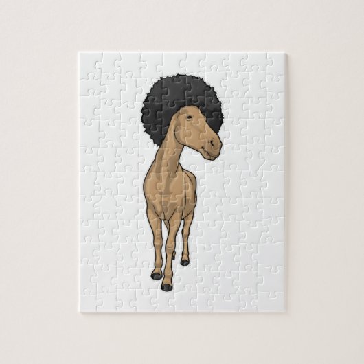 Horse Afro Legpuzzel (Verticaal)