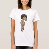 Horse Afro T-shirt (Voorkant)