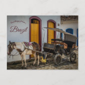 Horse and Buggy in Brazil Briefkaart (Voorkant)
