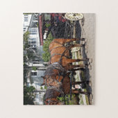 Horse and Carriage on Mackinac Island MI Legpuzzel (Verticaal)