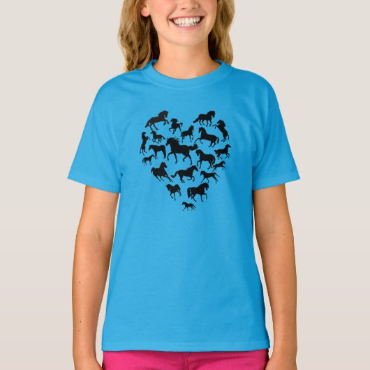 Horse and Heart T-Shirt (Voorkant)