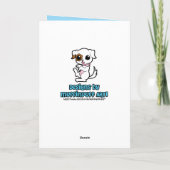 Horse Angel Sympathy kaart (Achterkant)