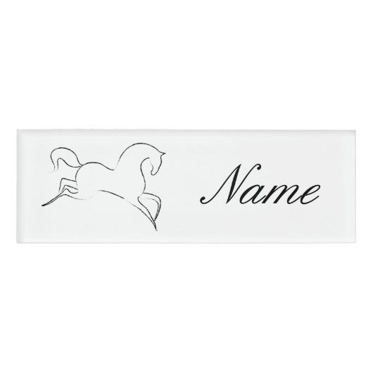 Horse Animal Thunder_Cove Naambadge (Voorkant)